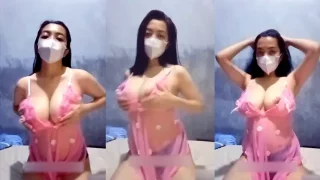 Bokep Indo Lingerie Pink Toket Gede Live